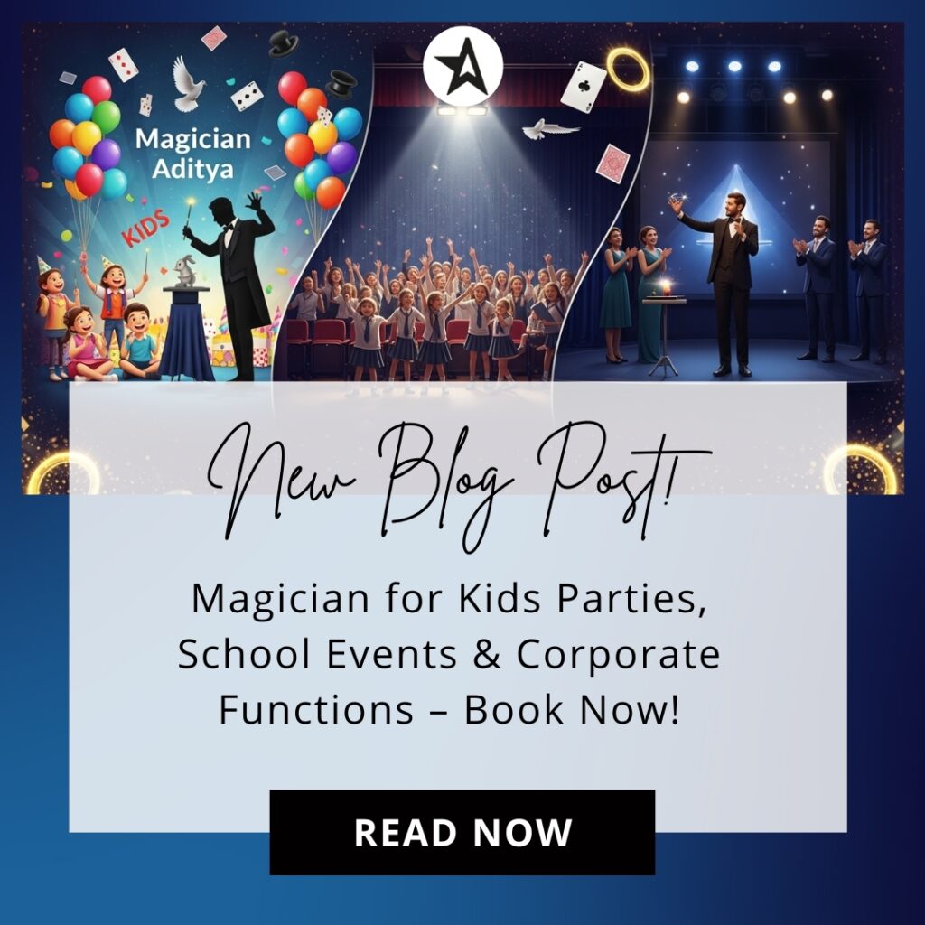 Magician for Kids Parties, School Events & Corporate